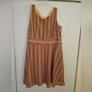Striped Multicolor Dress